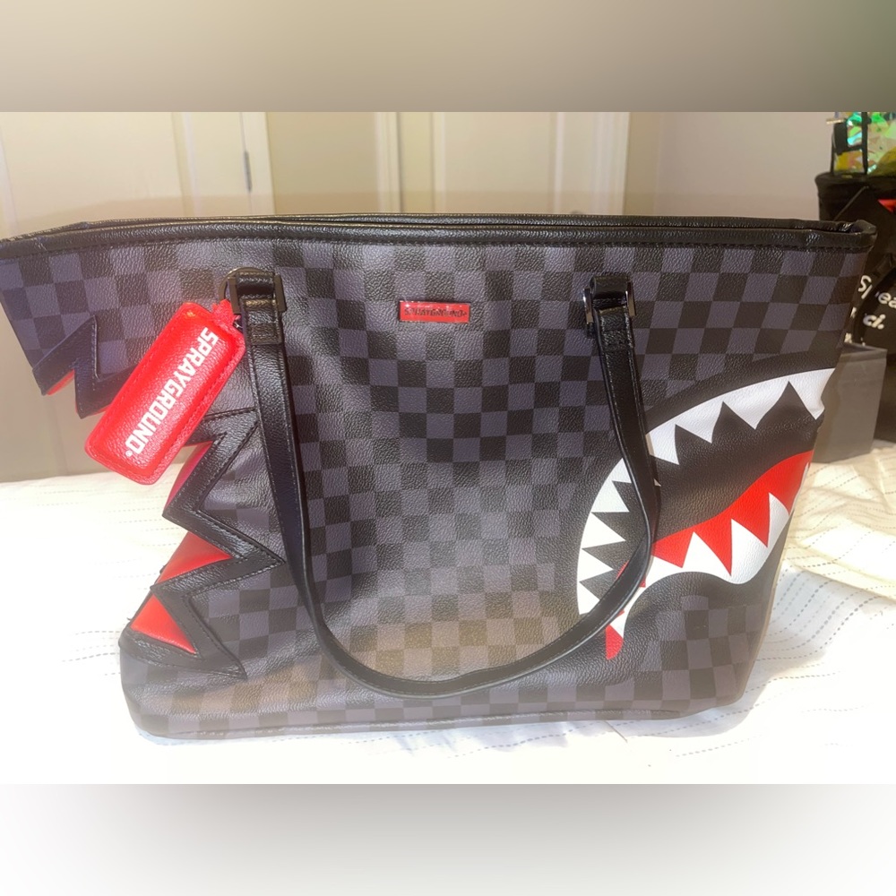 Sprayground Checkered Purse